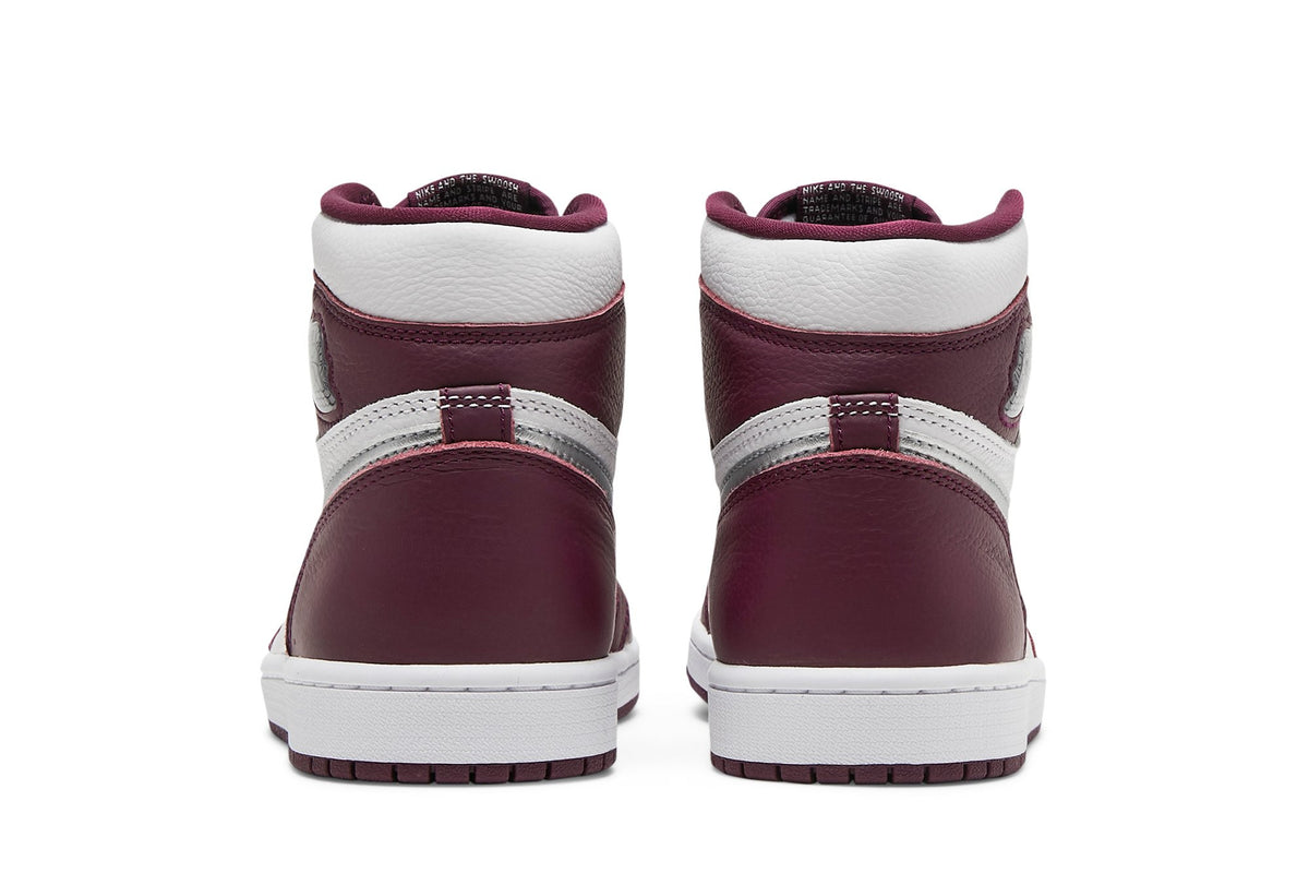 Retro 1 High OG Sneakers — Bordeaux — 555088-611