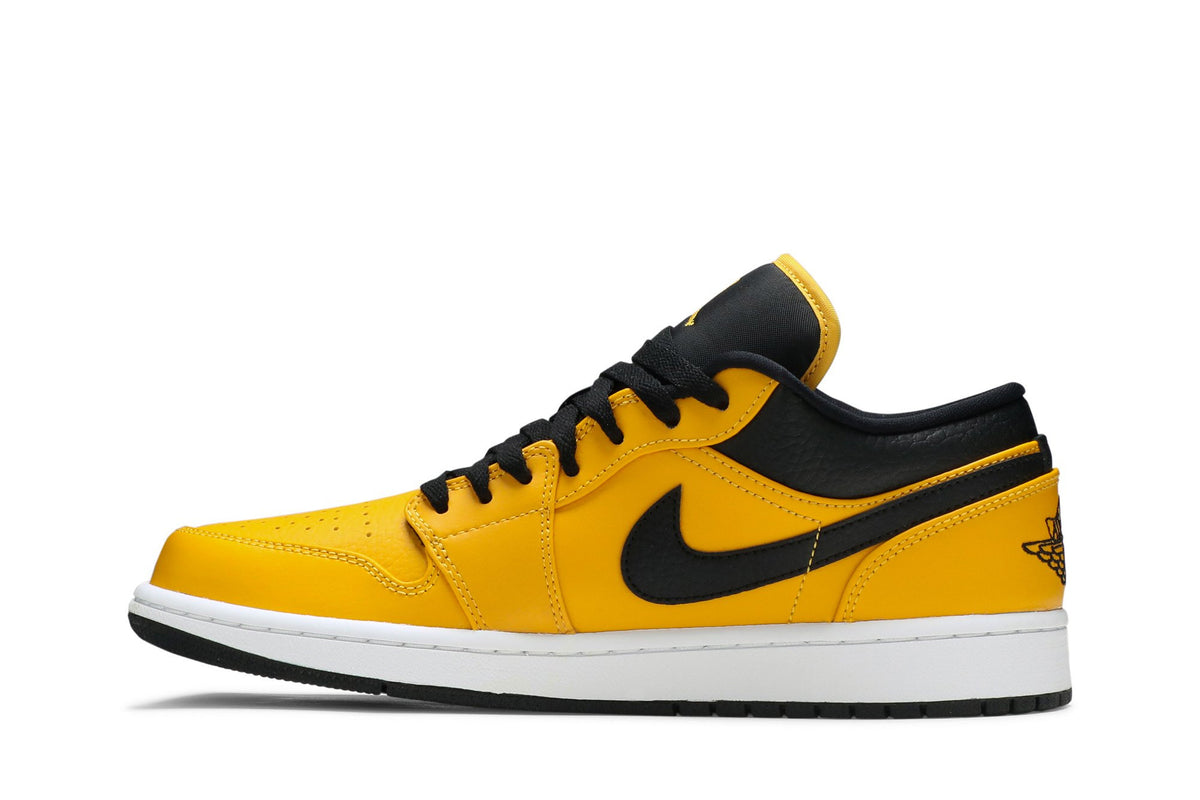 Retro 1 Low Sneakers — University Gold Black — 553558-700