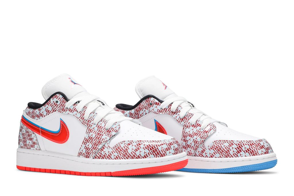 Retro 1 Low SE GS Sneakers — Take Flight — DD1527-114