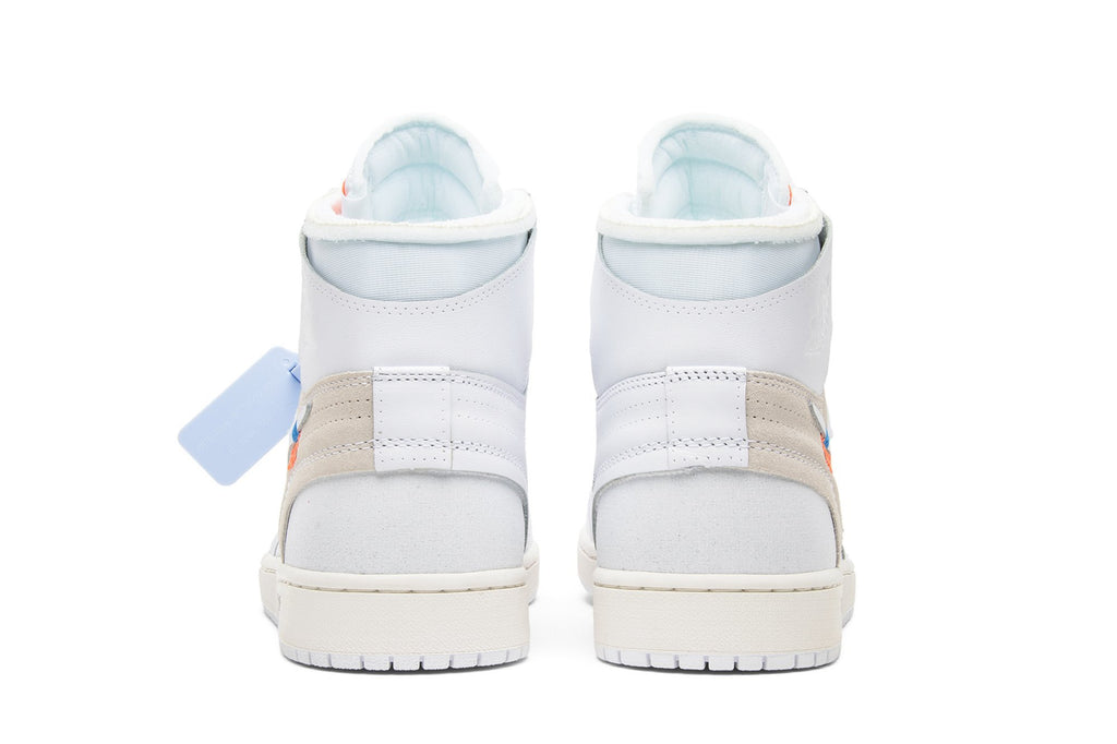 Off-White Collaboration — Retro 1 High OG Sneakers — White — AQ0818-100