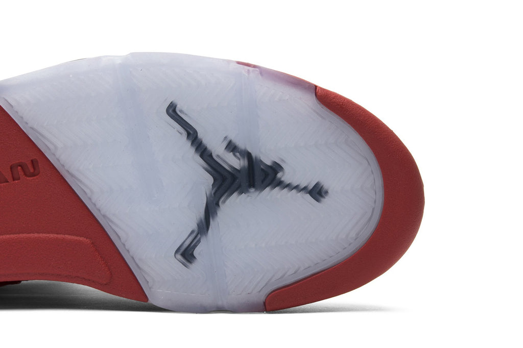 Retro 5 Sneakers — Red Suede — 136027-602