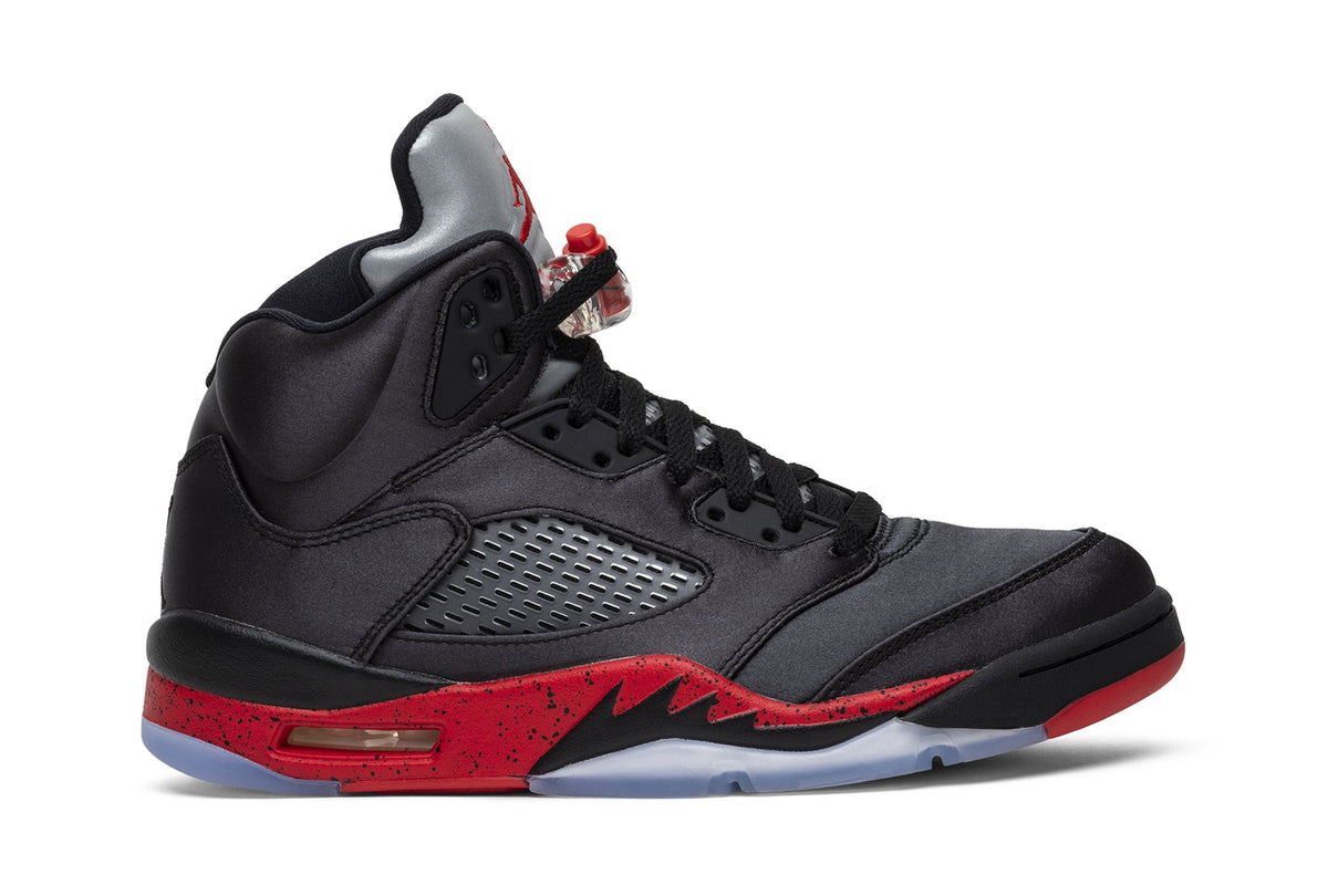Retro 5 Sneakers — Satin Bred — 136027-006