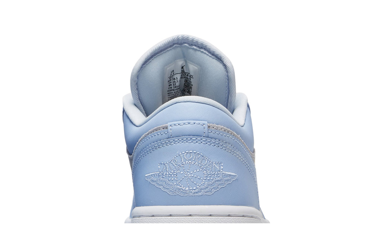 Retro 1 Low Sneakers — Aluminum — DC0774-050