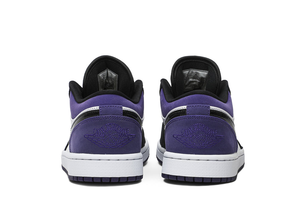 Retro 1 Low Sneakers — Court Purple — 553558-125