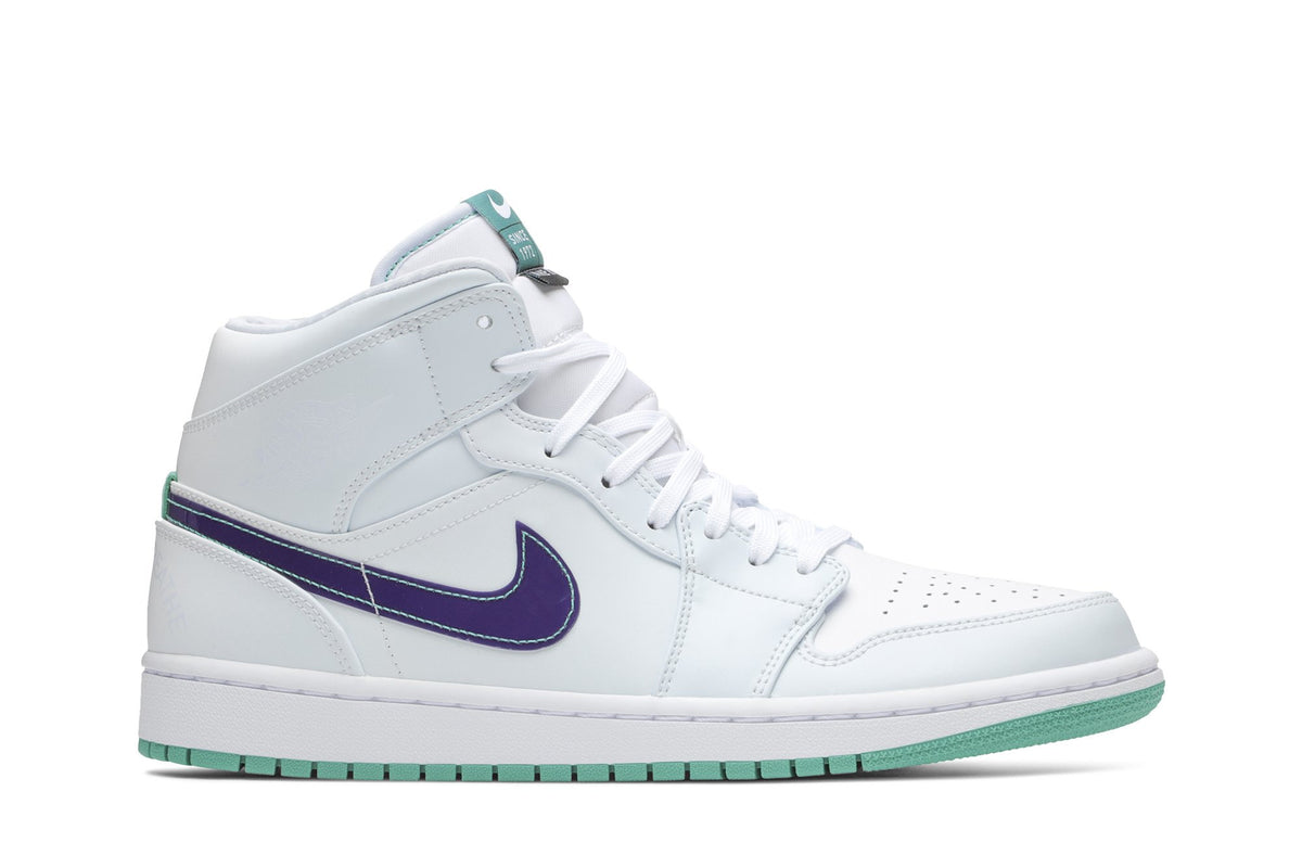 Luka Doncic Collaboration — Retro 1 Mid SE Sneakers — Pregame Pack – Mindfulness — CW5853-100