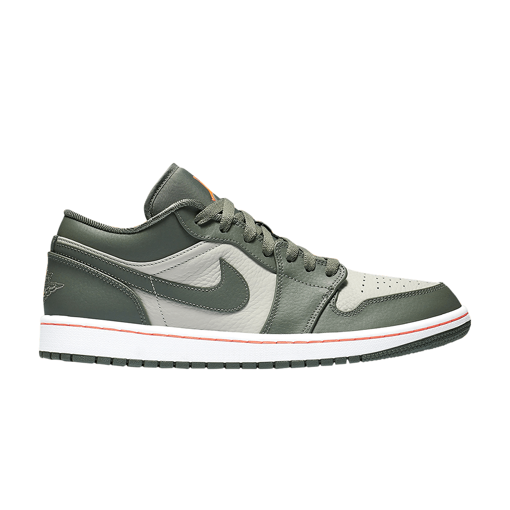 Retro 1 Low Sneakers — Military Green — 553558-121