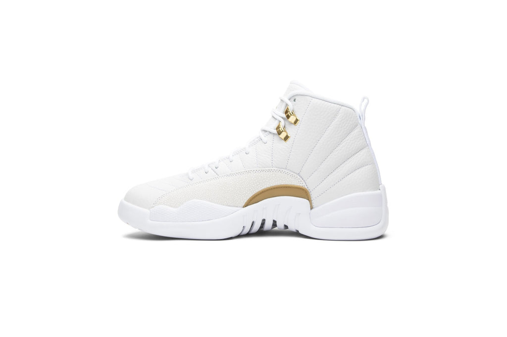 OVO Collaboration — Retro 12 Sneakers — White — 873864-102