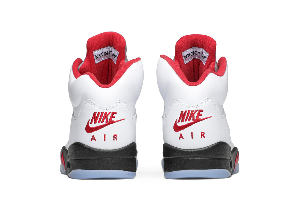 Retro 5 Sneakers — Fire Red — DA1911-102
