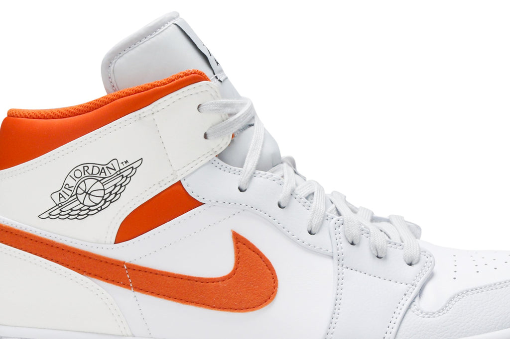 Retro 1 Mid Sneakers — Starfish — CW7591-100