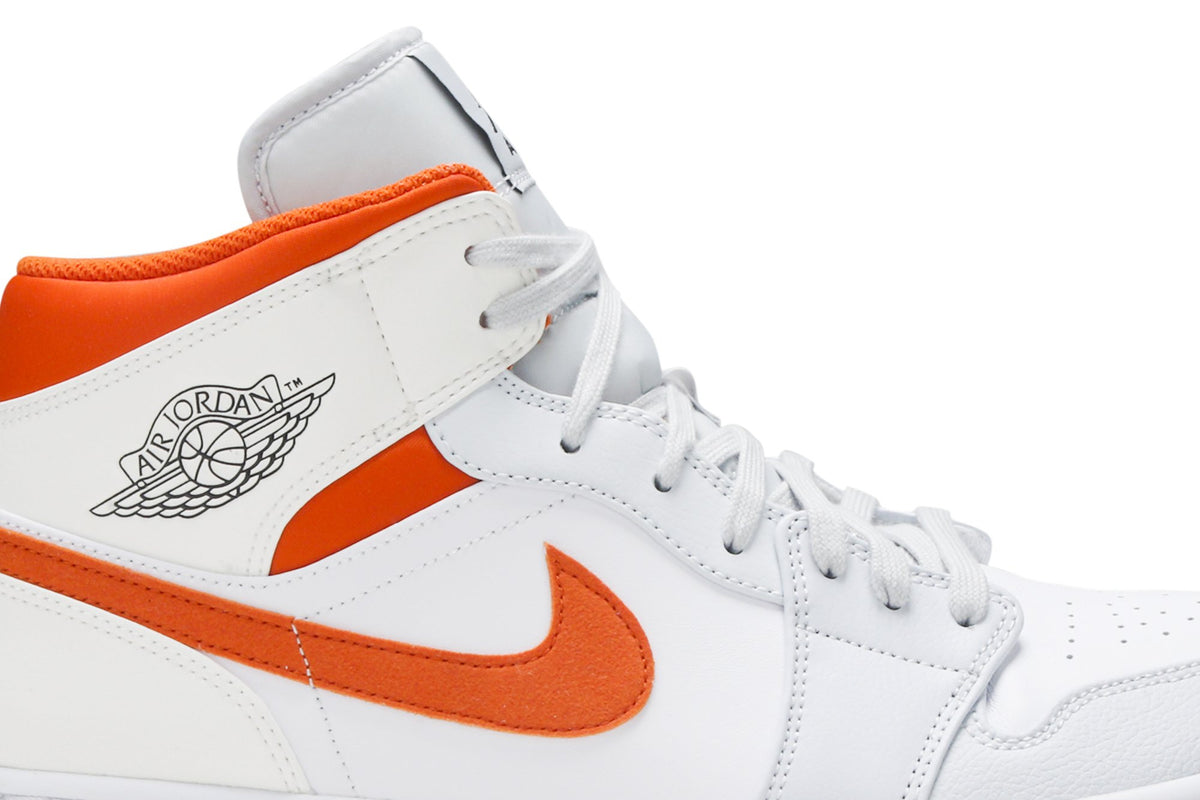 Retro 1 Mid Sneakers — Starfish — CW7591-100