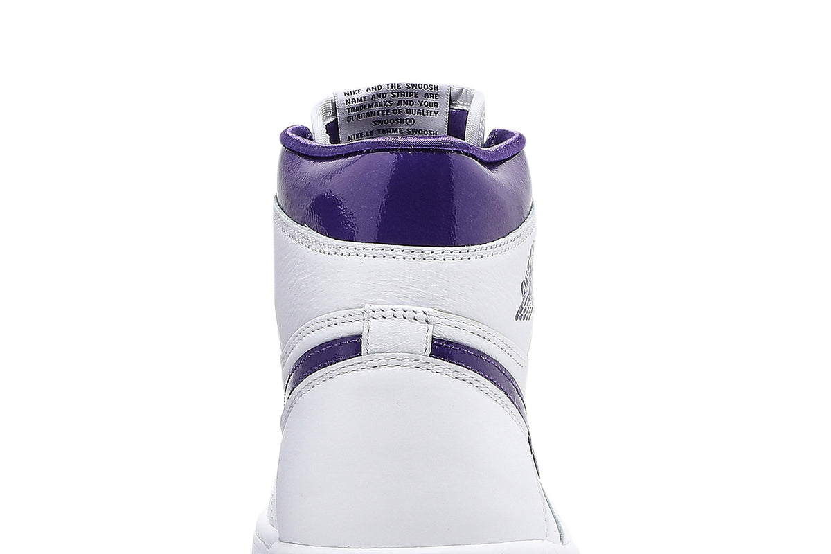 Retro 1 High OG Sneakers — Court Purple — CD0461-151
