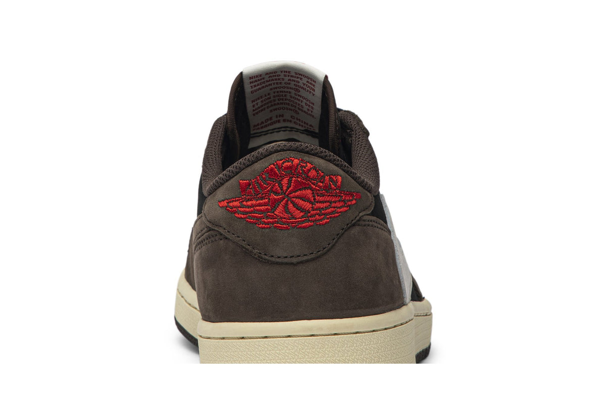 Travis Scott Collaboration — Retro 1 Low Sneakers — Mocha — CQ4277-001