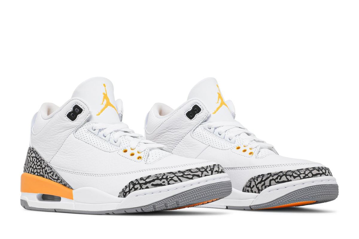 Retro 3 Sneakers — Laser Orange — CK9246-108