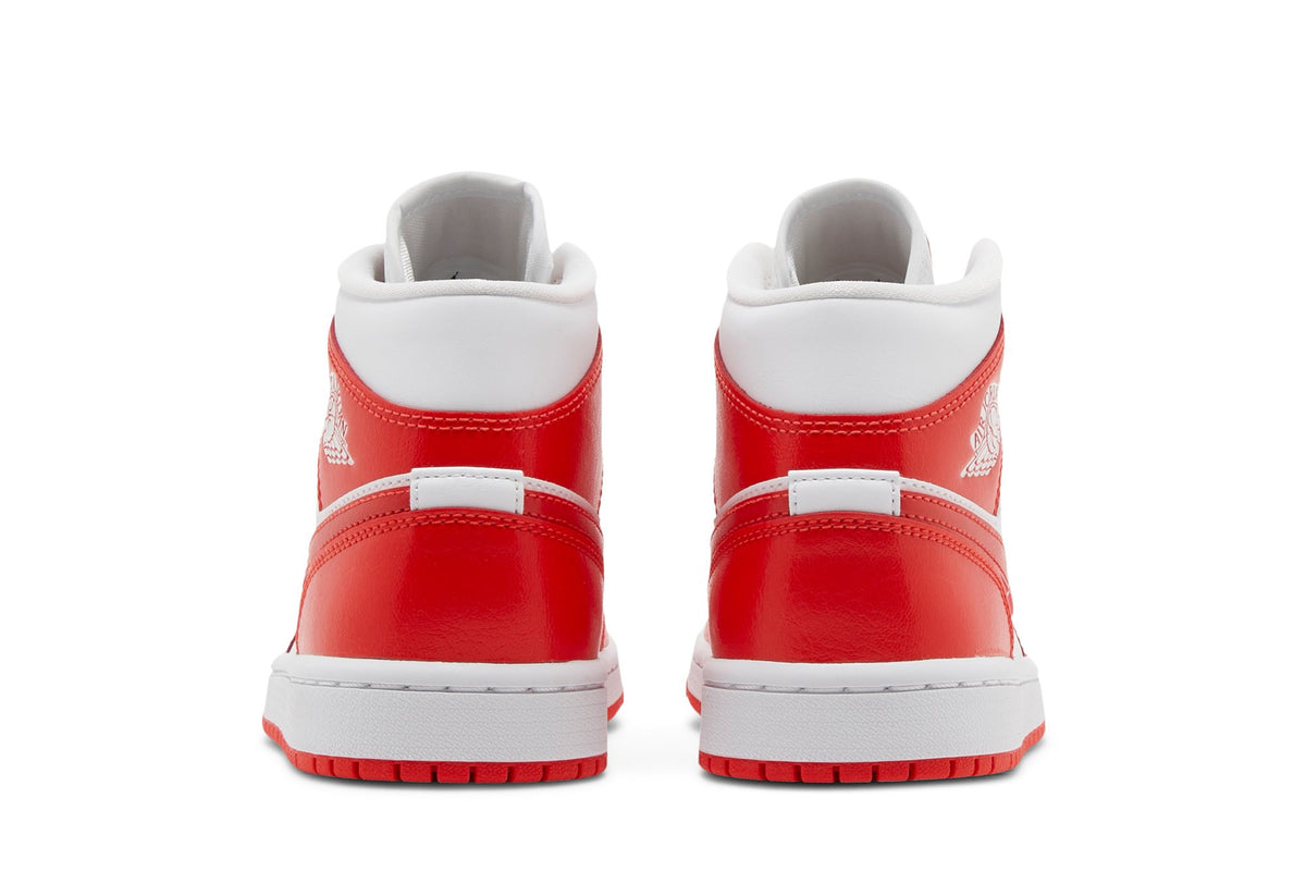 Retro 1 Mid Sneakers — Habanero Red — BQ6472-116