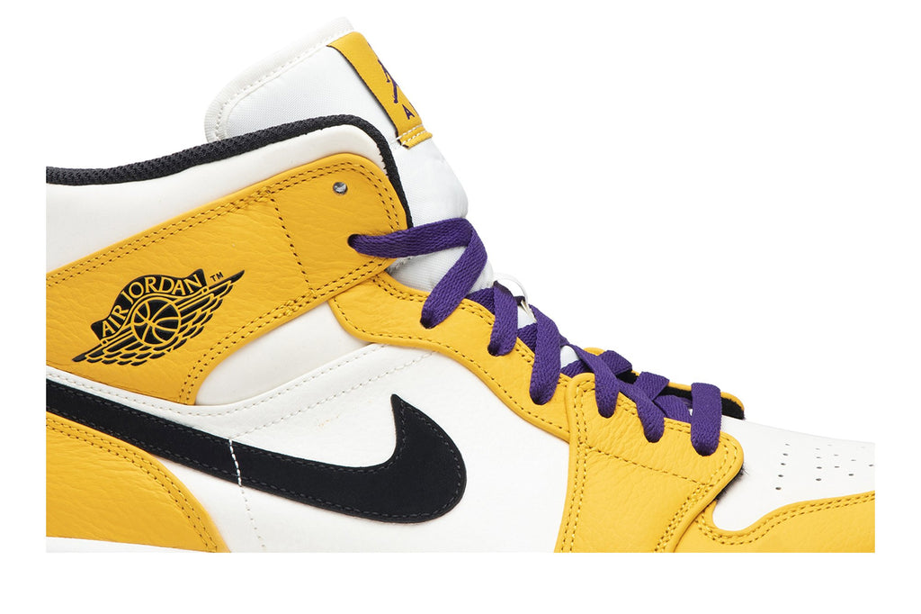 Retro 1 Mid Sneakers — Lakers — 852542-700