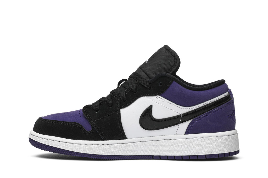 Retro 1 Low GS Sneakers — Court Purple — 553560-125