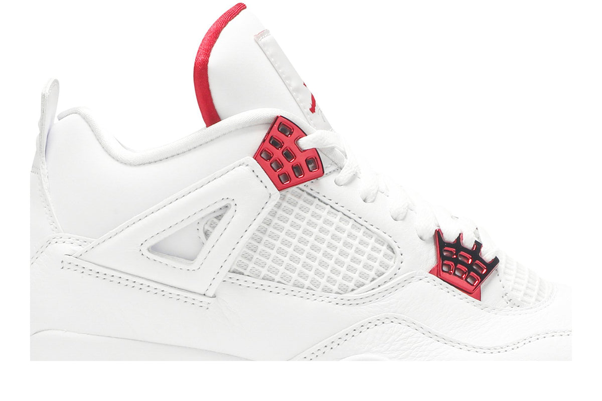 Retro 4 Sneakers — Red Metallic — CT8527-112