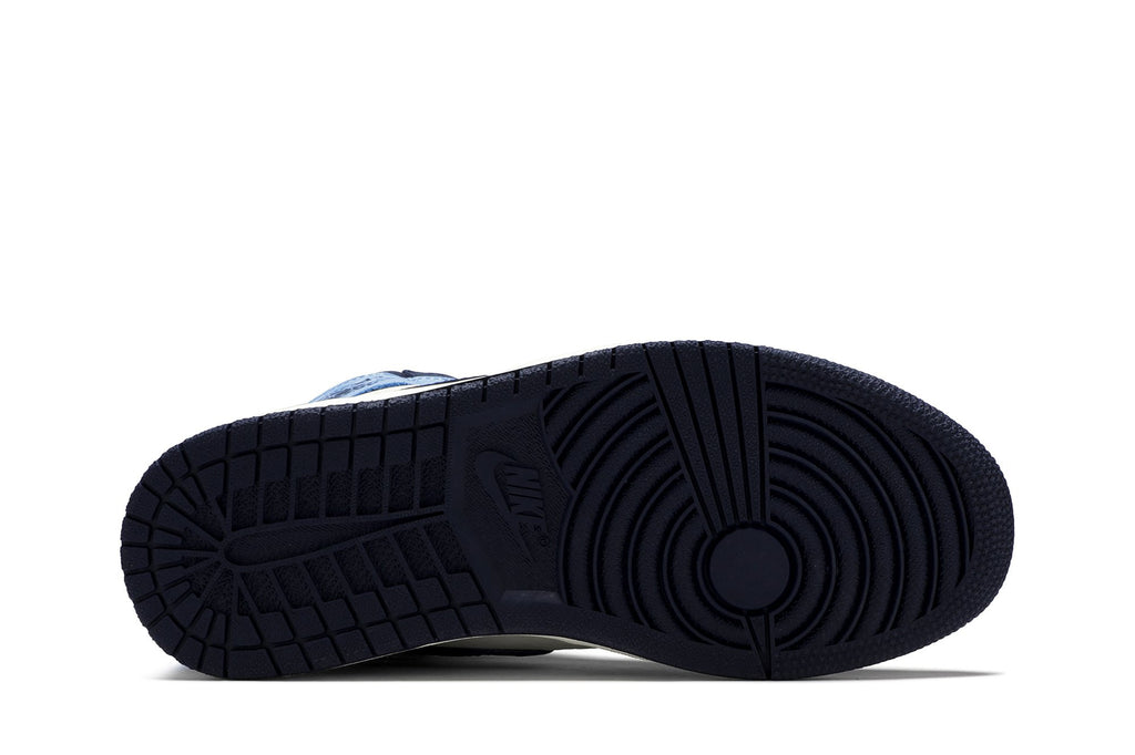 Retro 1 High OG Sneakers — Obsidian — 555088-140