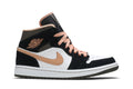 Retro 1 Mid SE Sneakers — Peach Mocha — DH0210-100