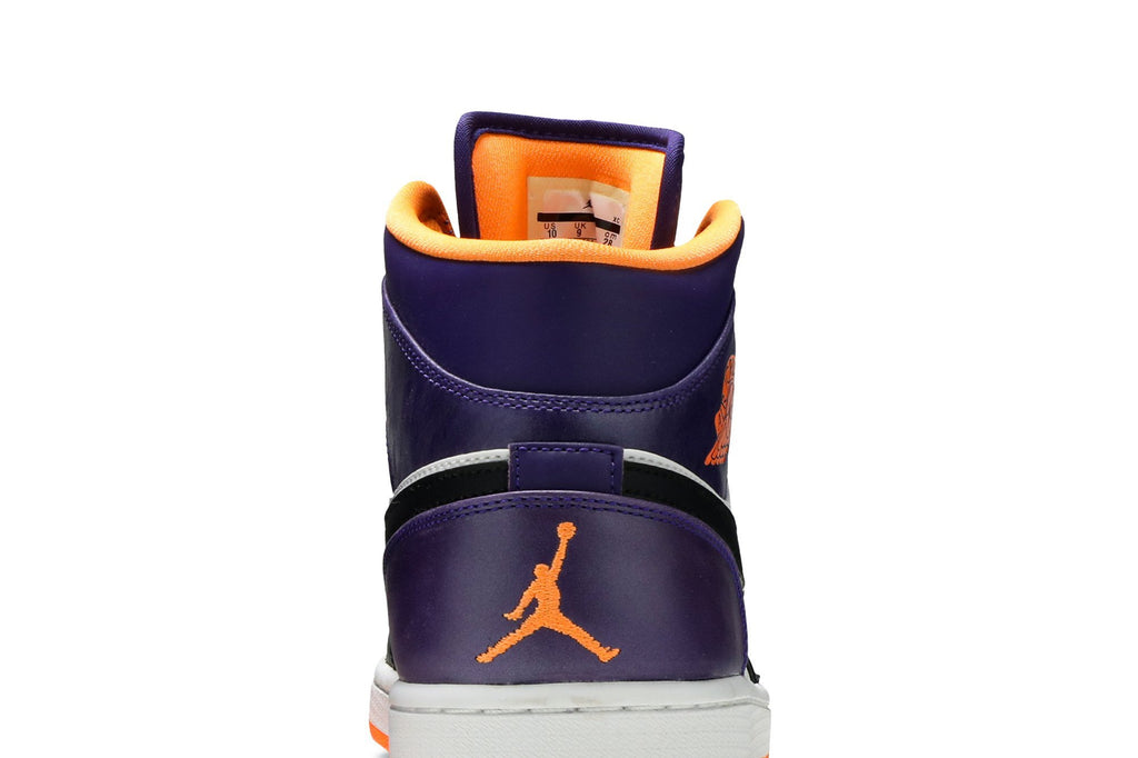 Retro 1 Mid Sneakers — Phoenix Suns — 554724-117