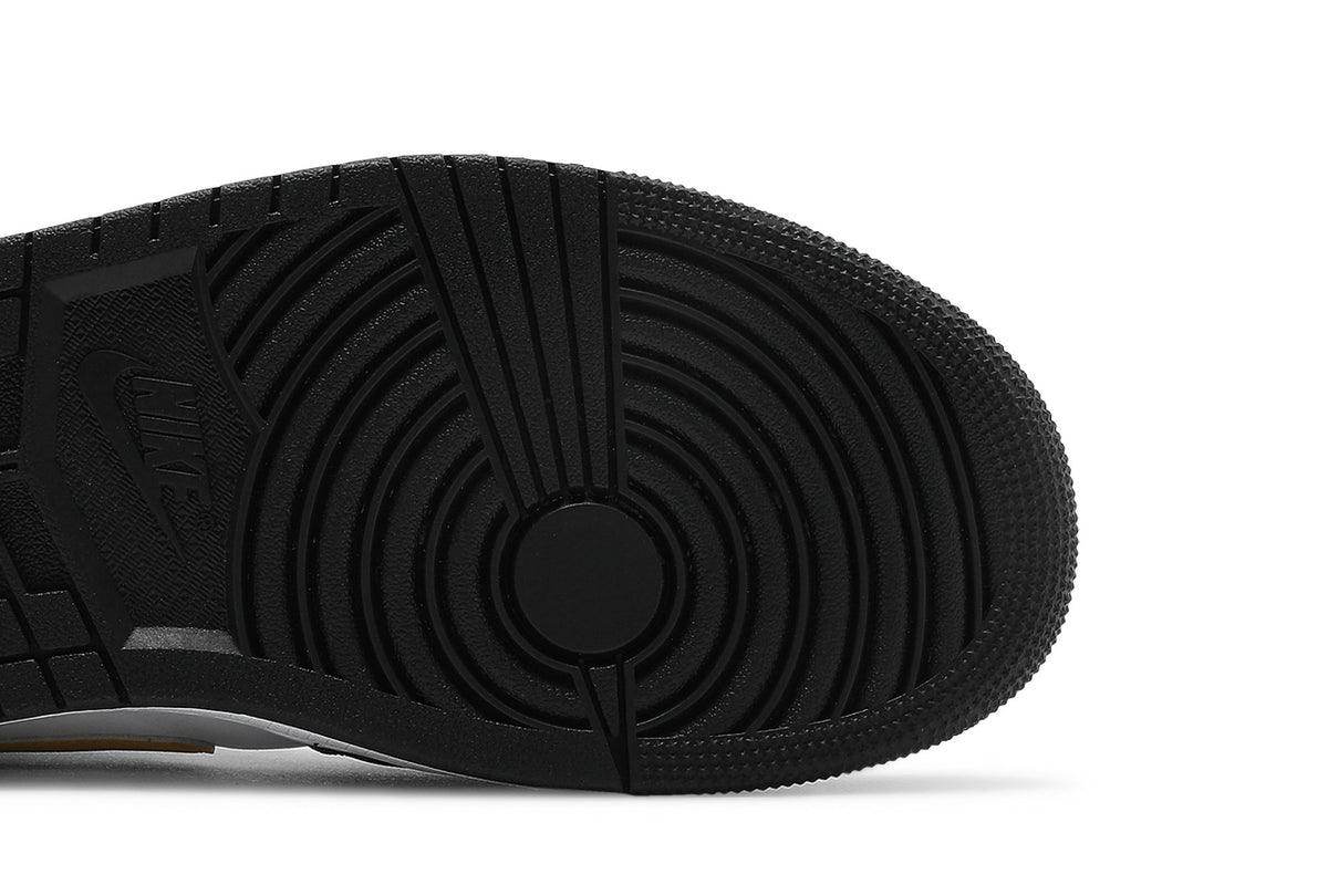 Retro 1 Mid Sneakers — Black University Gold — 554724-177