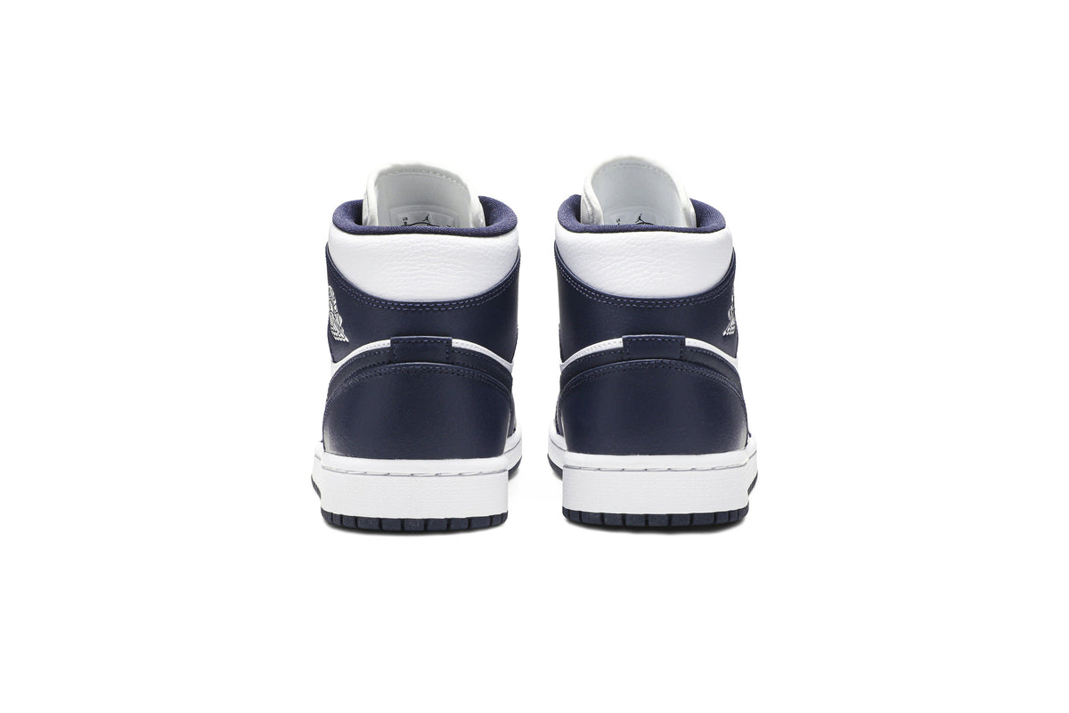 Retro 1 Mid Sneakers — Obsidian — 554724-174