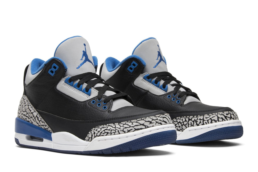 Retro 3 Sneakers — Sport Blue — 136064-007