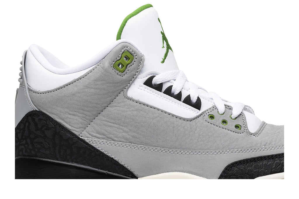 Retro 3 Sneakers — Chlorophyll — 136064-006