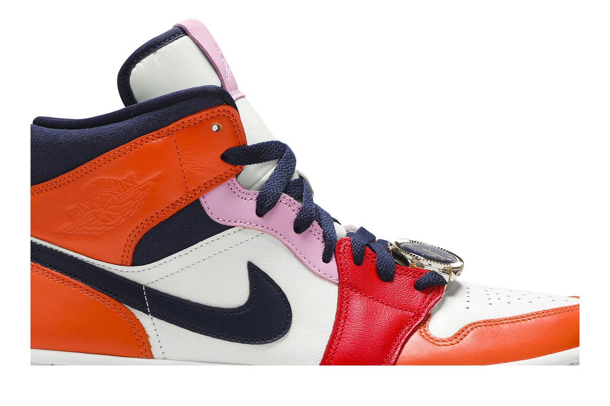 Melody Ehsani Collaboration — Retro 1 Mid Sneakers — Fearless — CQ7629-100