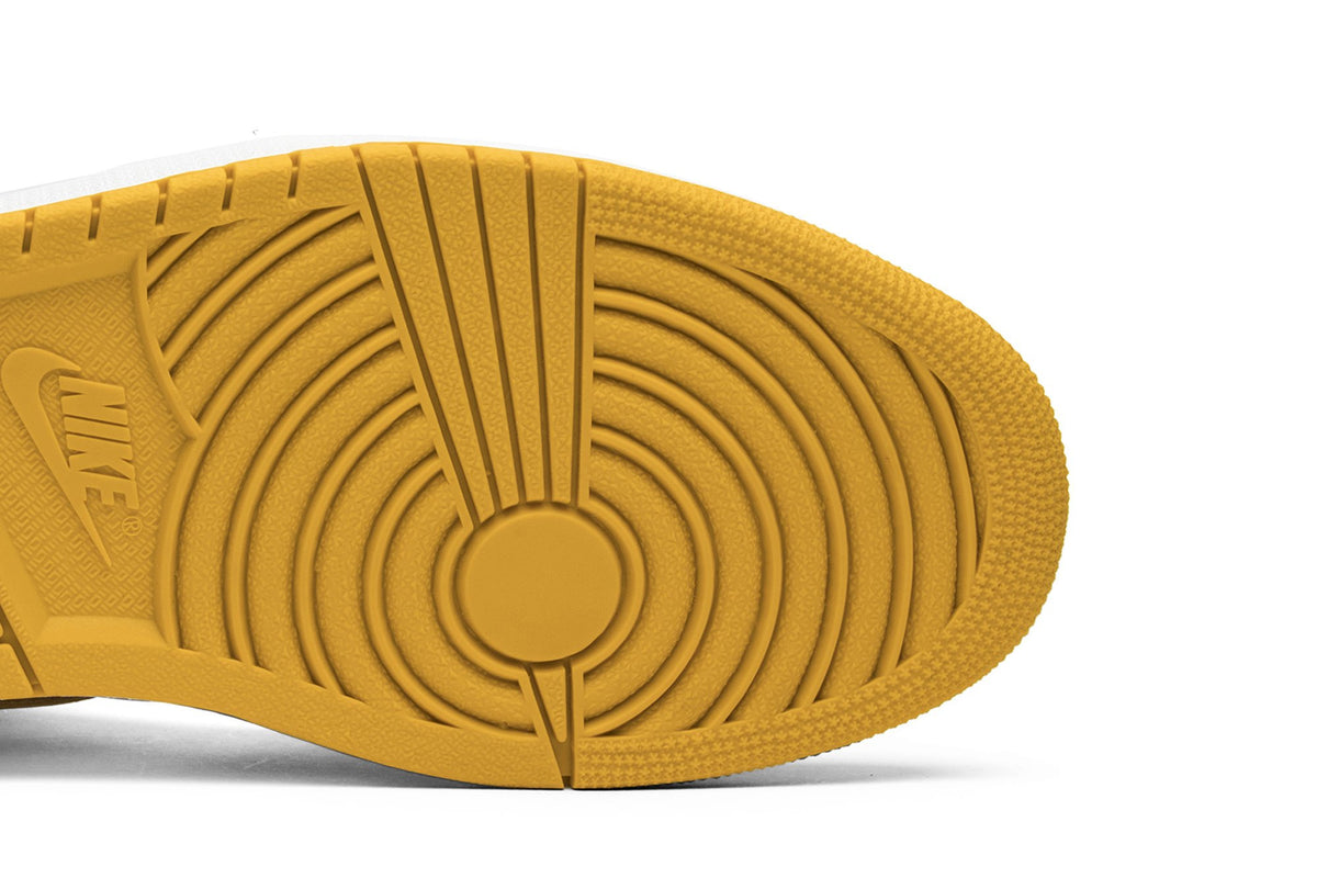 Retro 1 High OG Sneakers — Yellow Ochre — 555088-109