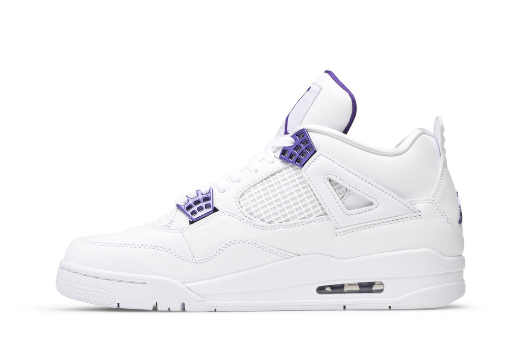 Retro 4 Sneakers — Purple Metallic — CT8527-115