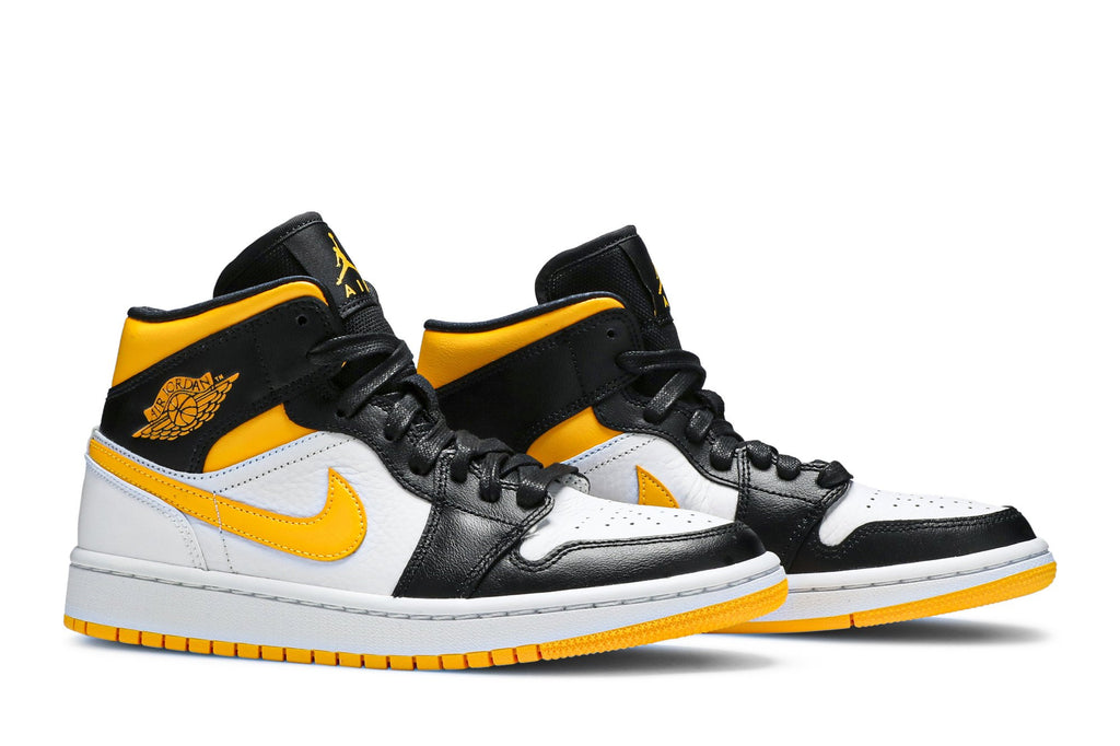 Retro 1 Mid SE Sneakers — White Laser Orange — CV5276-107