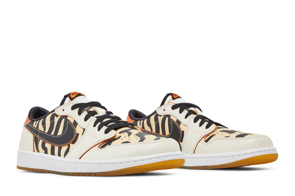 Retro 1 Low OG Sneakers — Chinese New Years – Year Of The Tiger — DH6932-100