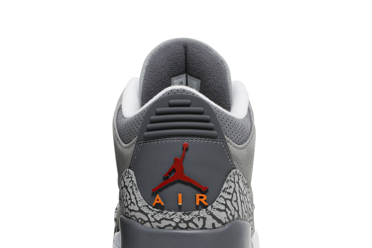 Retro 3 Sneakers — Cool Grey — CT8532-012