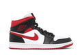 Retro 1 Mid Sneakers — Black Gym Red — 554724-122