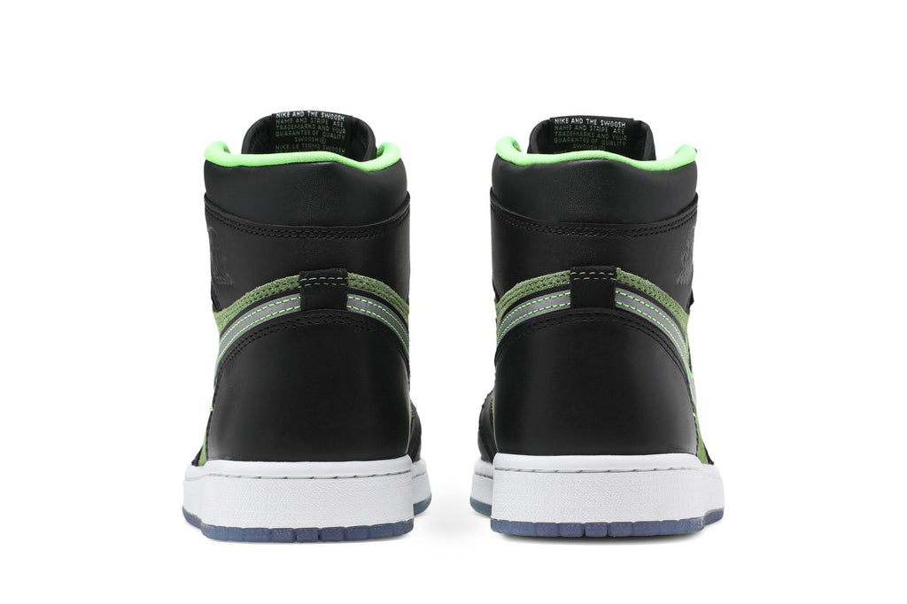 Retro 1 High Zoom Sneakers — Zen Green — CK6637-002