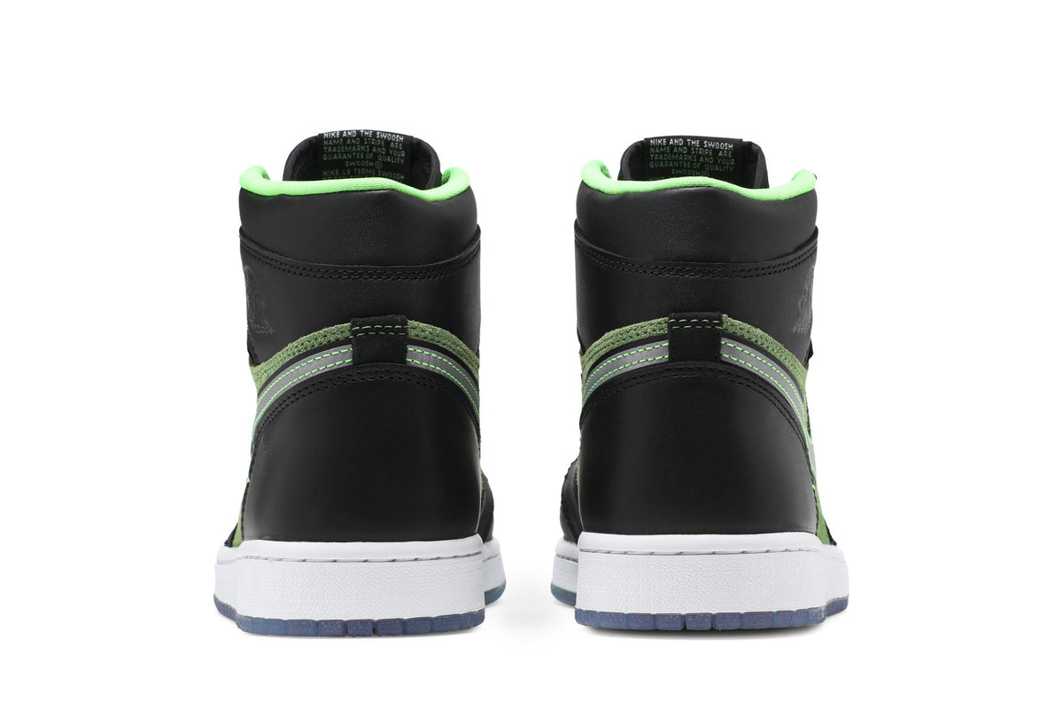 Retro 1 High Zoom Sneakers — Zen Green — CK6637-002