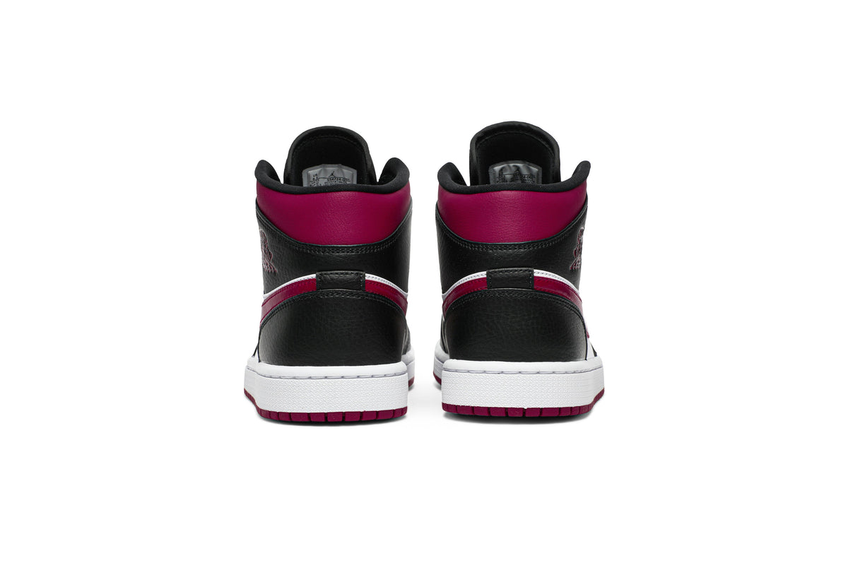 Retro 1 Mid Sneakers — Noble Red — 554724-066