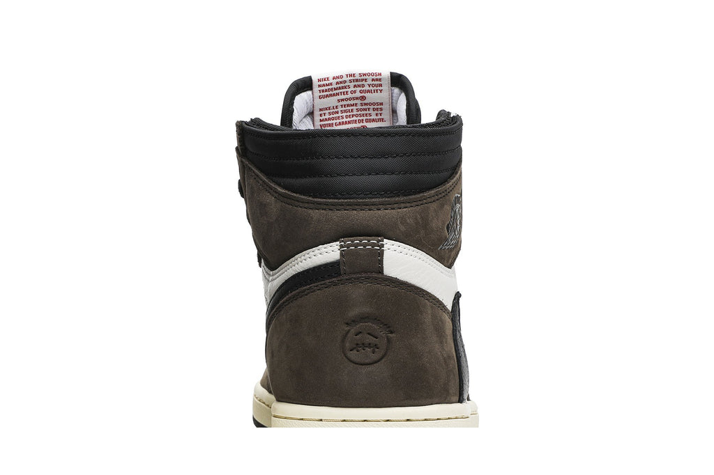 Travis Scott Collaboration — Retro 1 High OG Sneakers — Mocha — CD4487-100