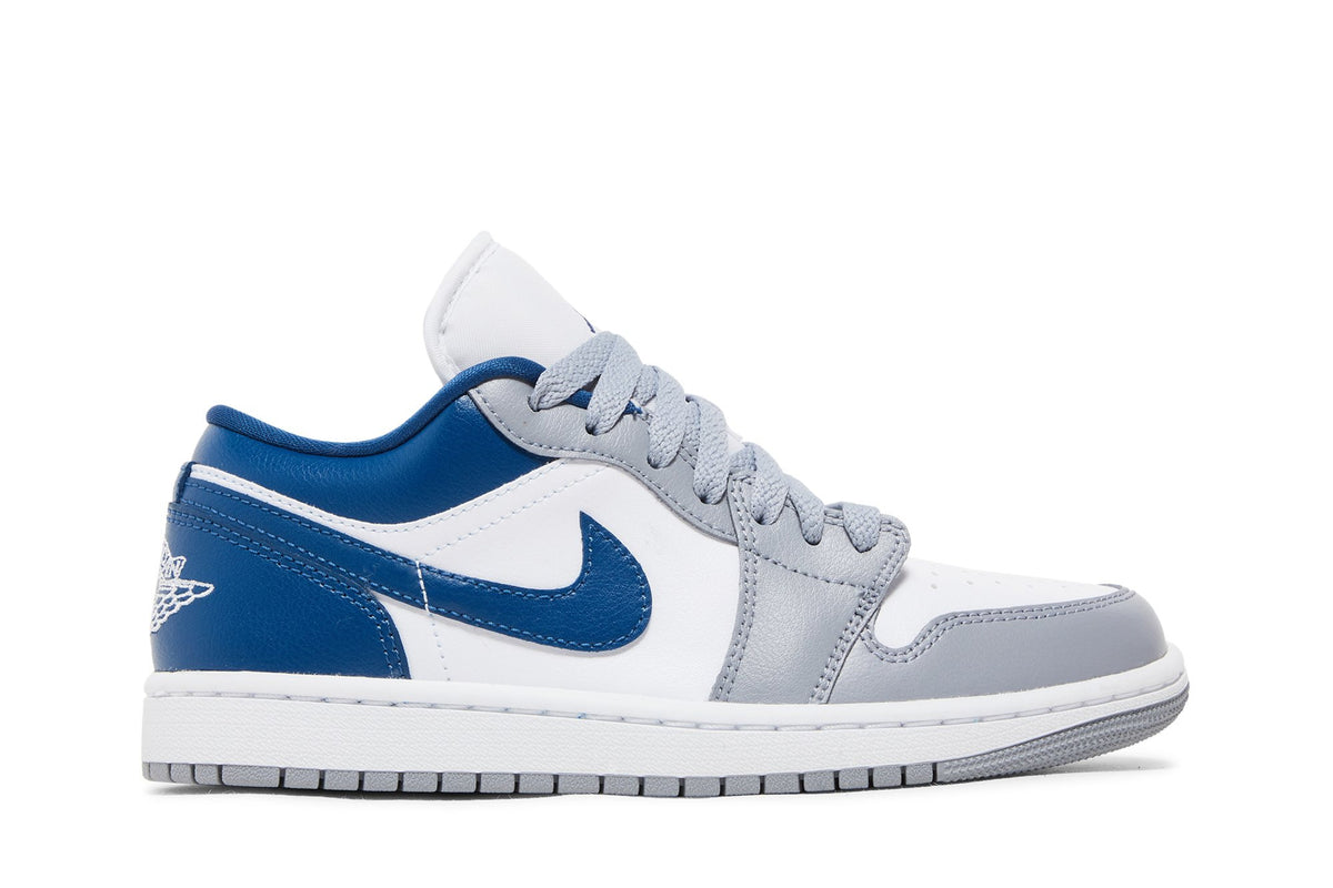 Retro 1 Low Sneakers — French Blue — DC0774-042