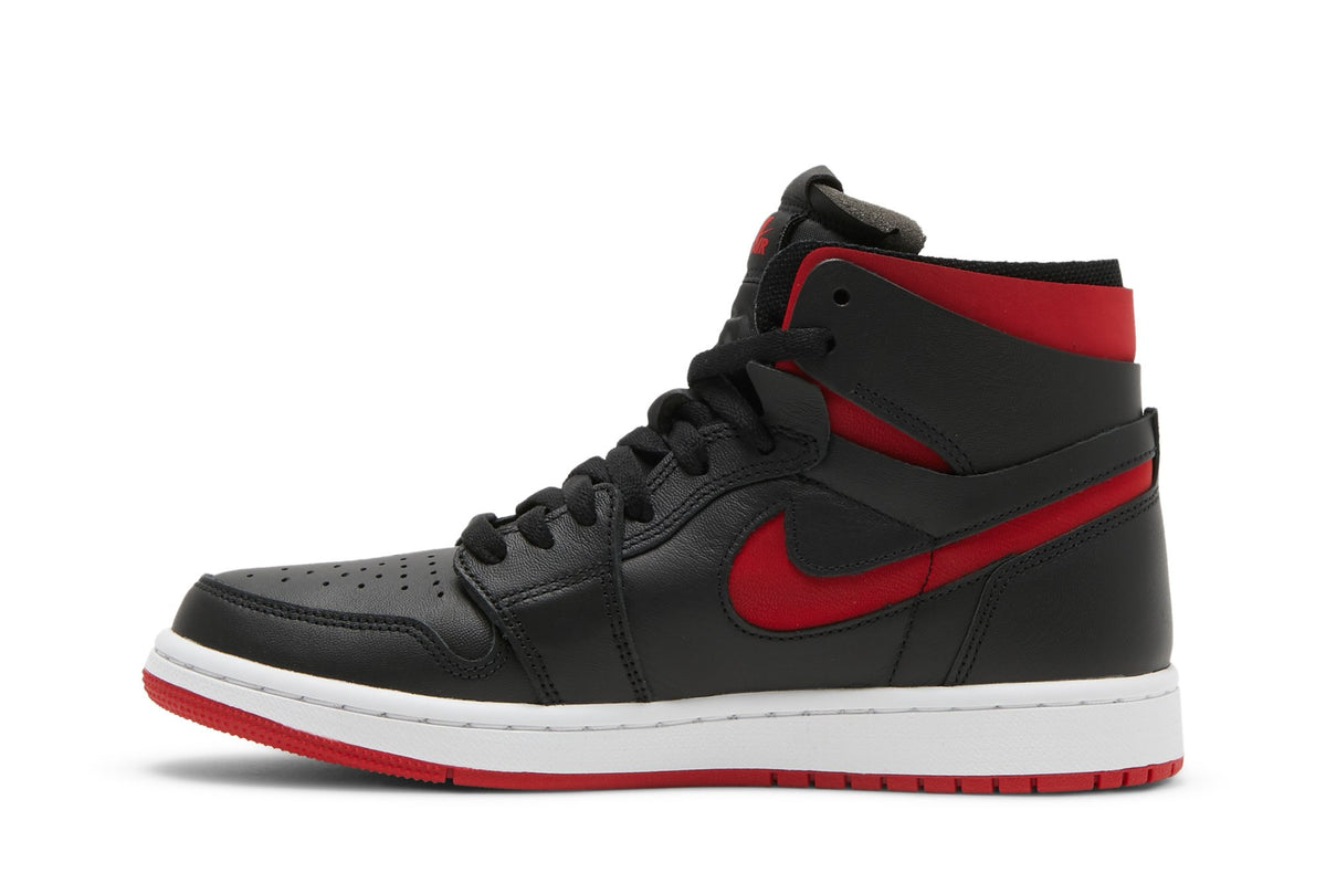 Retro 1 High Zoom Comfort Sneakers — Black University Red — CT0979-006