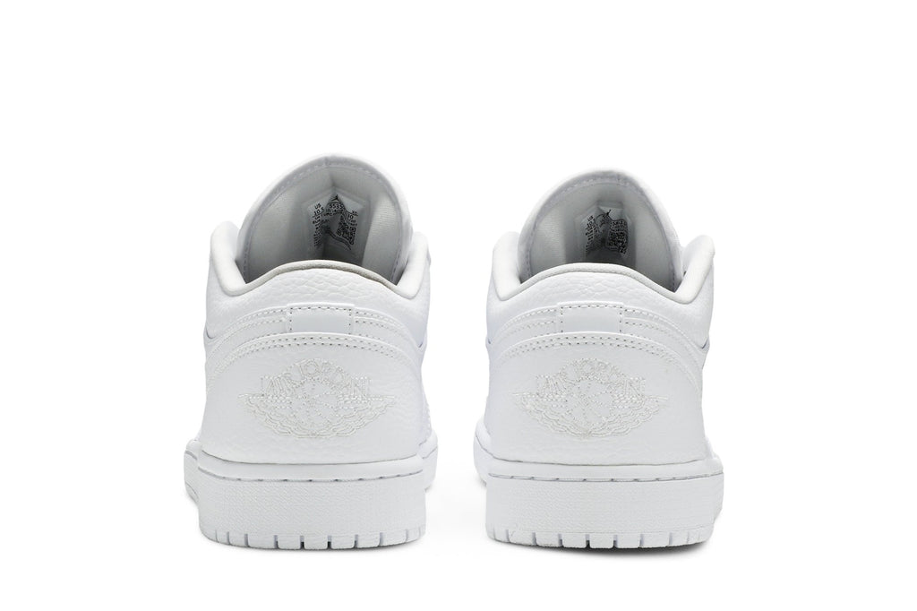 Retro 1 Low Sneakers — Triple White — 553558-130