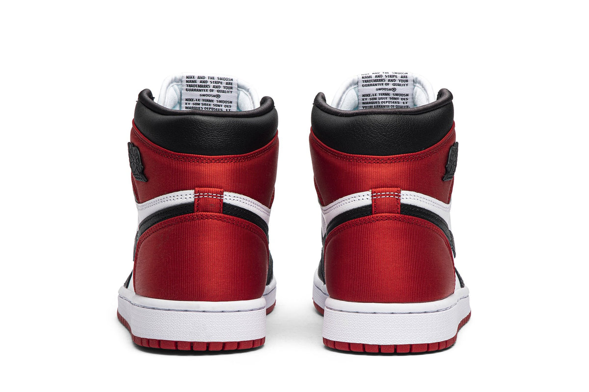 Retro 1 High Sneakers — Satin Black Toe — CD0461-016
