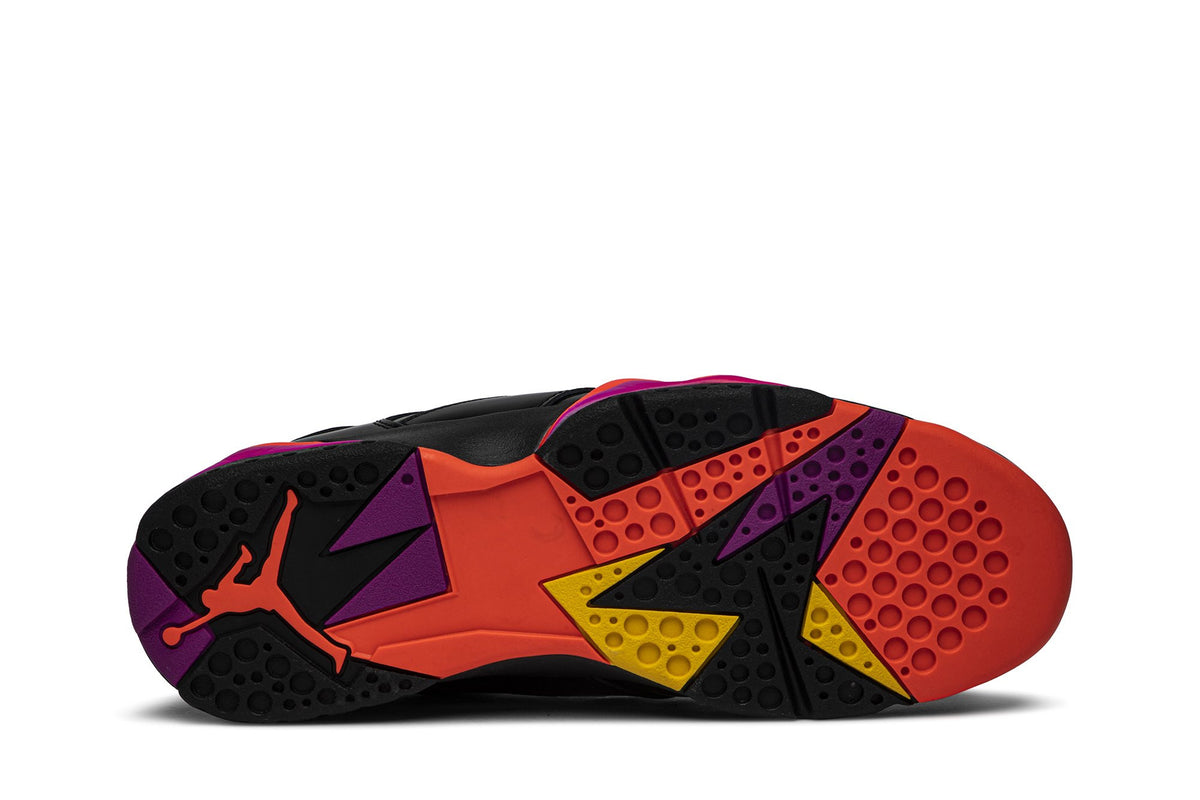 Retro 7 Sneakers — Black Gloss — 313358-006