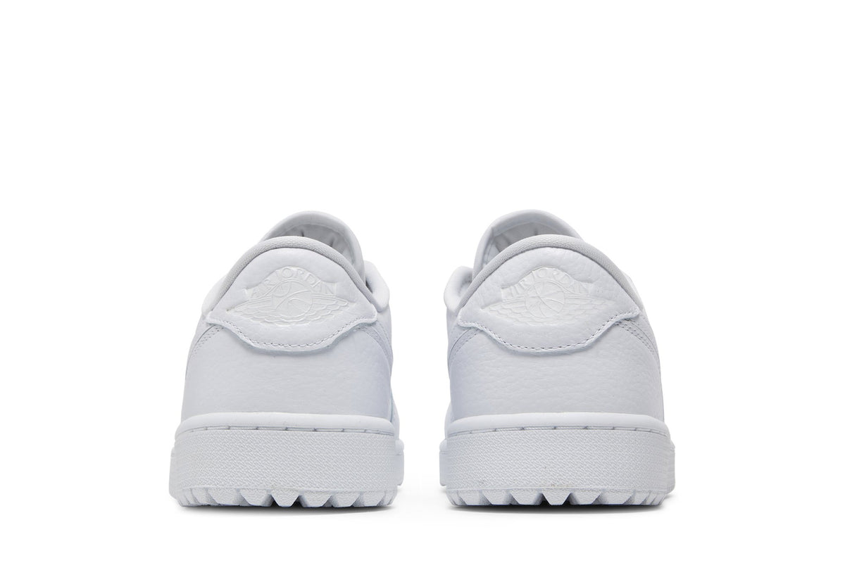Retro 1 Low Golf Shoes — Triple White — DD9315-101