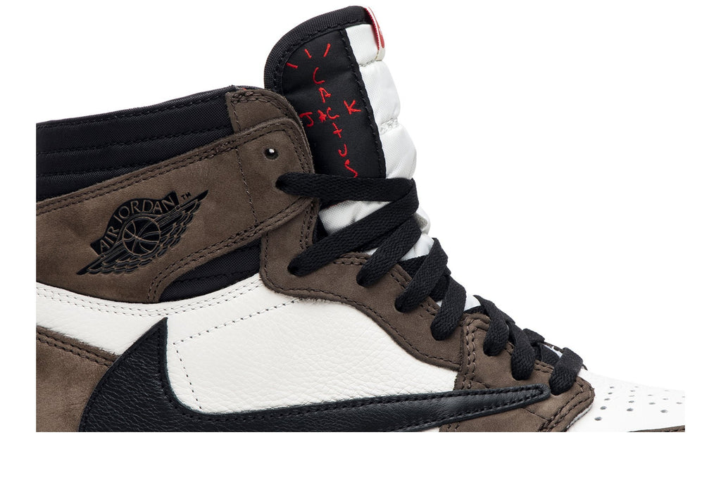 Travis Scott Collaboration — Retro 1 High OG Sneakers — Mocha — CD4487-100