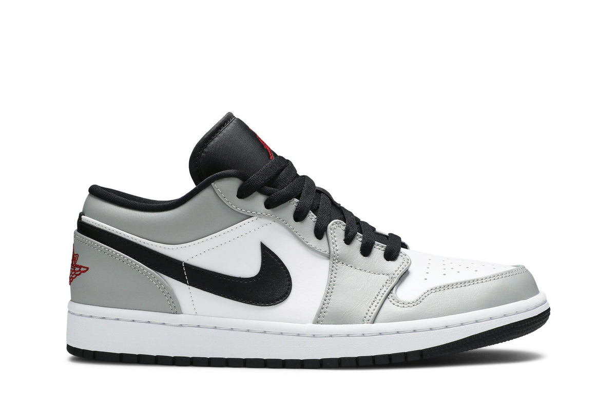 Retro 1 Low Sneakers — Light Smoke Grey — 553558-030