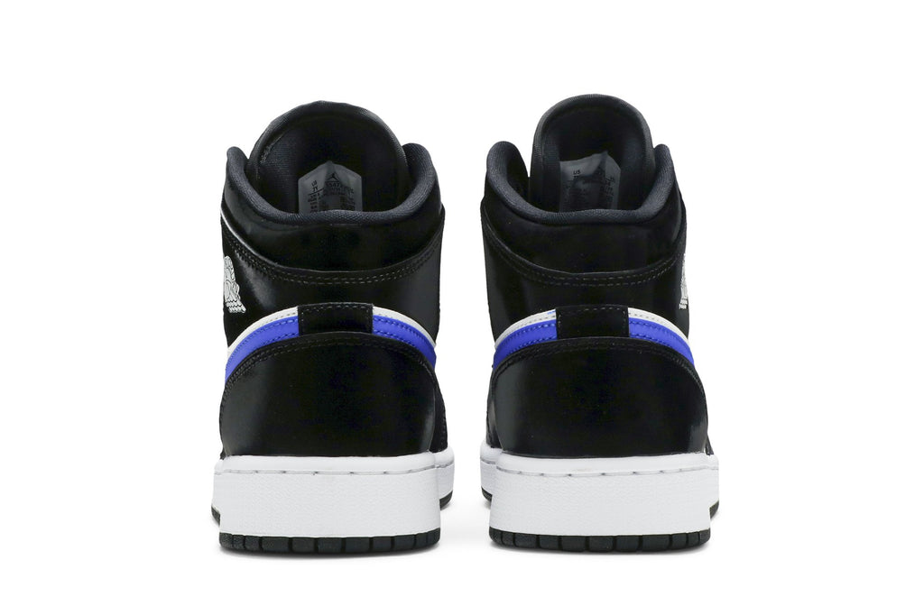 Retro 1 Mid GS Sneakers — Black Racer Blue — 554725-084