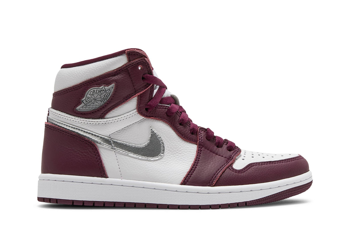 Retro 1 High OG Sneakers — Bordeaux — 555088-611