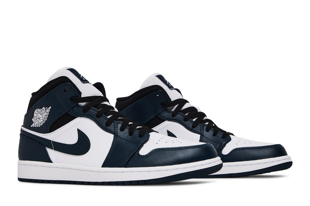 Retro 1 Mid Sneakers — Armory Navy — 554724-411